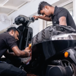 Green and White Modern Electric Vehicle & Charging Station Instagram Post (23)